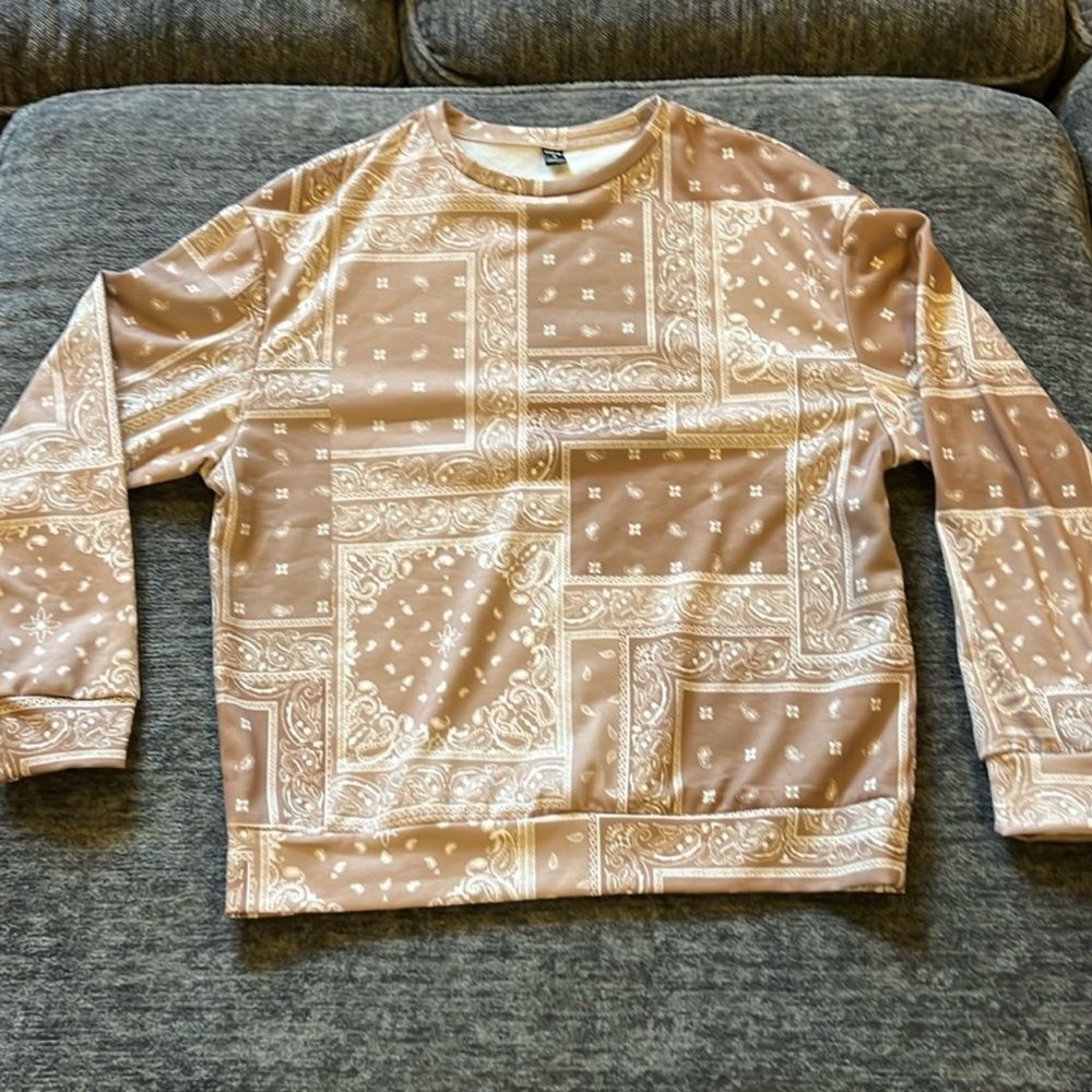 SHIEN | Men Paisley print pullover